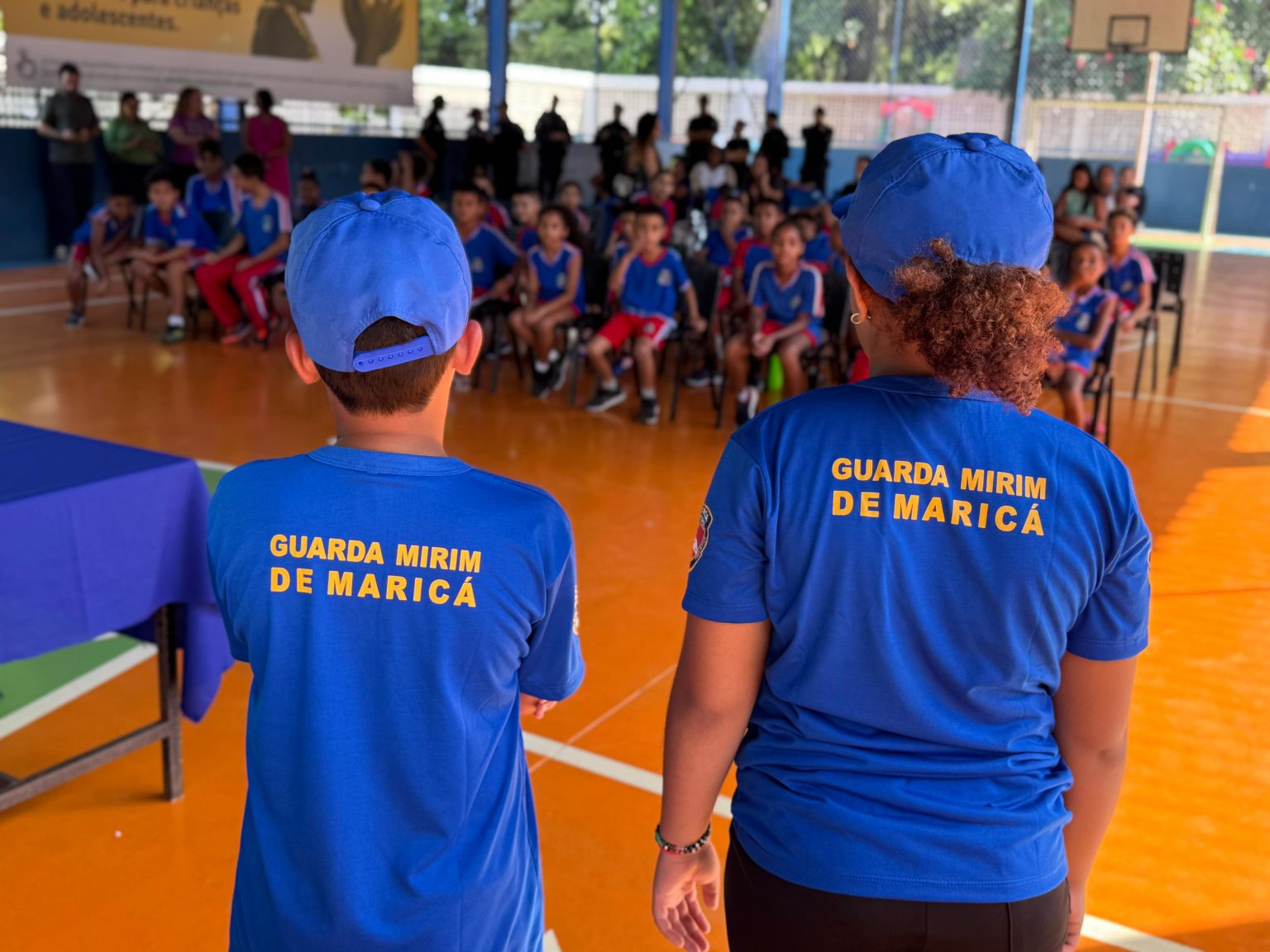 Maricá apresenta o projeto “Guarda Mirim” nas escolas municipais