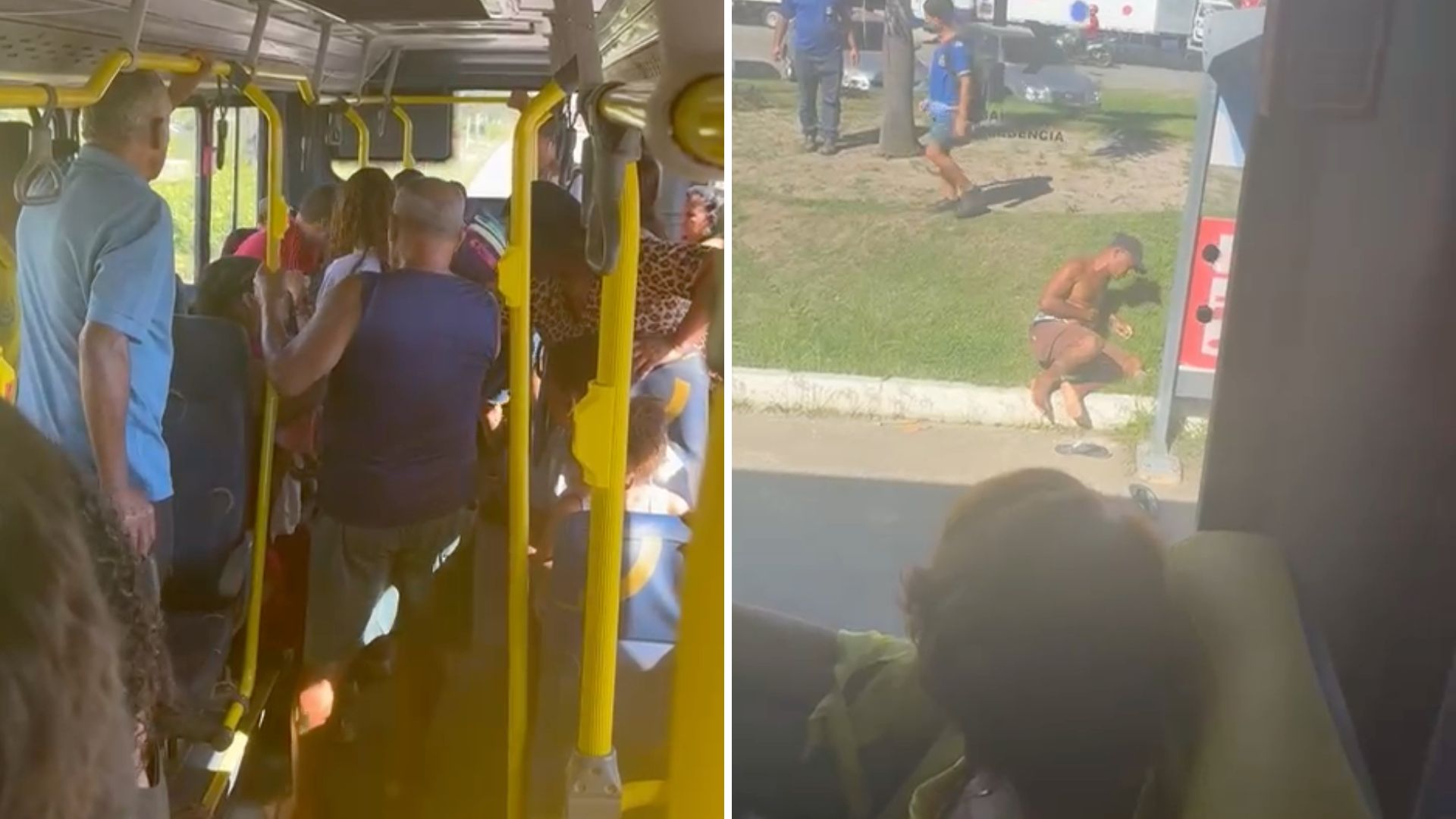 Tentativa de assalto em ônibus ‘Vermelhinho’ gera tumulto em Maricá